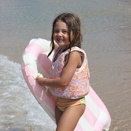 Kids Surf Mat Dolphin Surf Co Pink Stripe