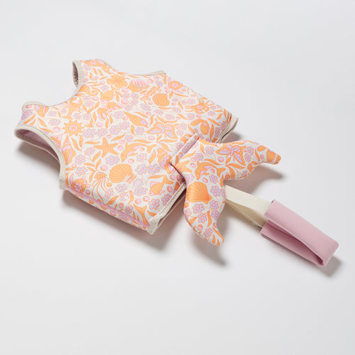 Kids Swim Vest 1-2 Ocean Magic Pink 3D