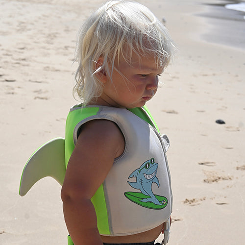 Kids Swim Vest 1-2 Shred Shark
