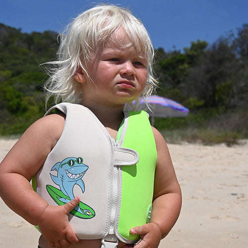 Kids Swim Vest 1-2 Shred Shark