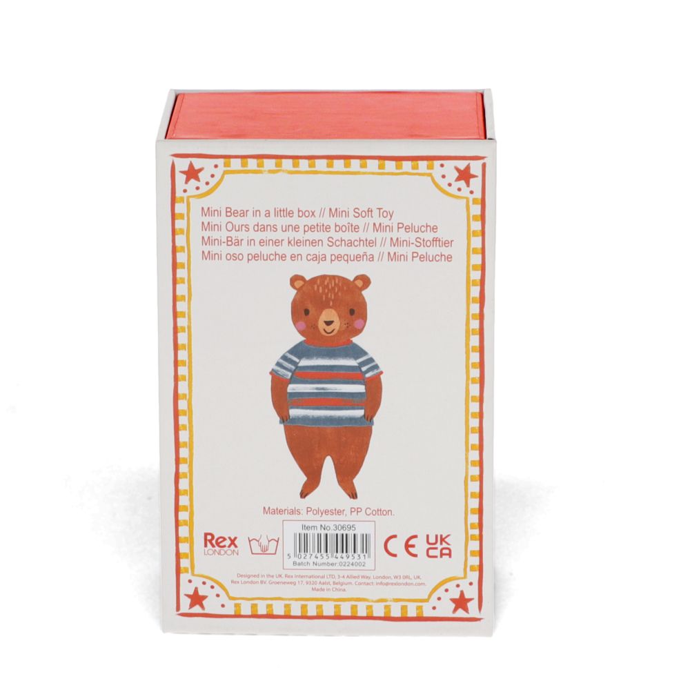 Rex London Mini Bear in a Little House