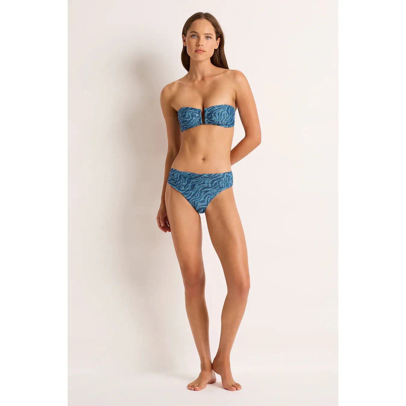 Mali - Mid Rise Ruched Pant