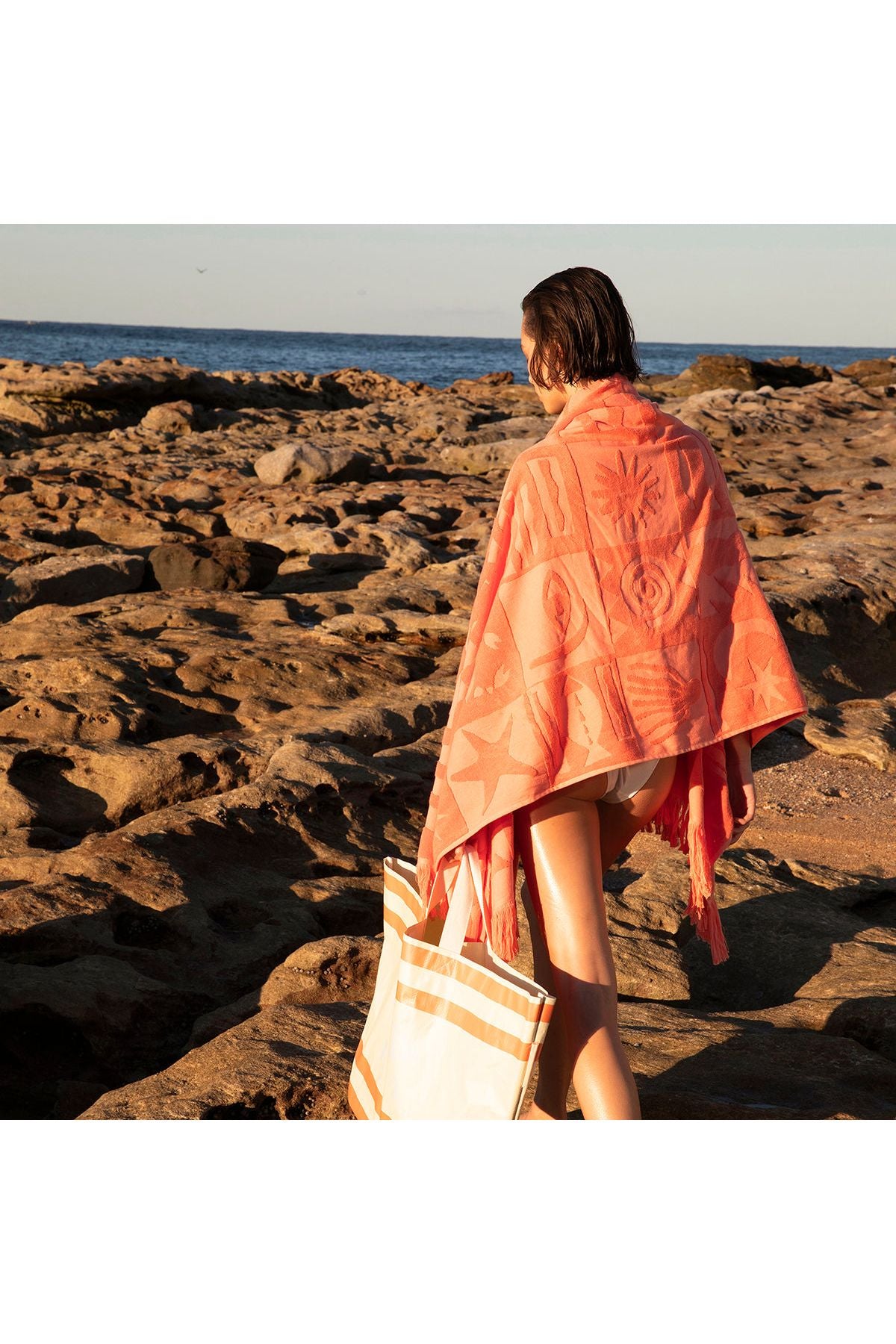 Luxe Towel De Playa Coral