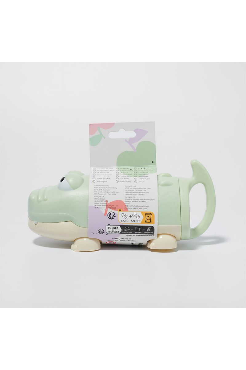 Water Squirters - Crocodile Pastel Green