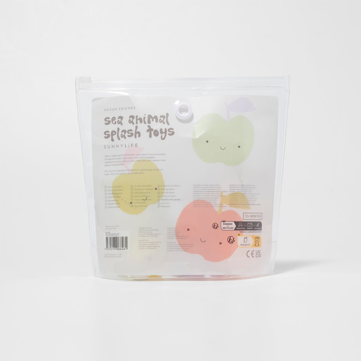 Sea Animal Splash Toys - Ocean Friends Multi