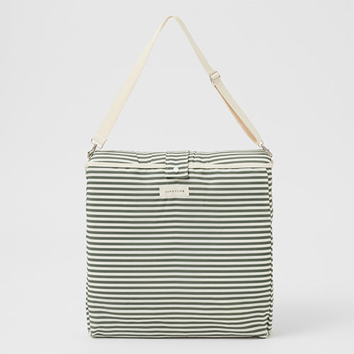 Reclining Beach Chair The Vacay Olive