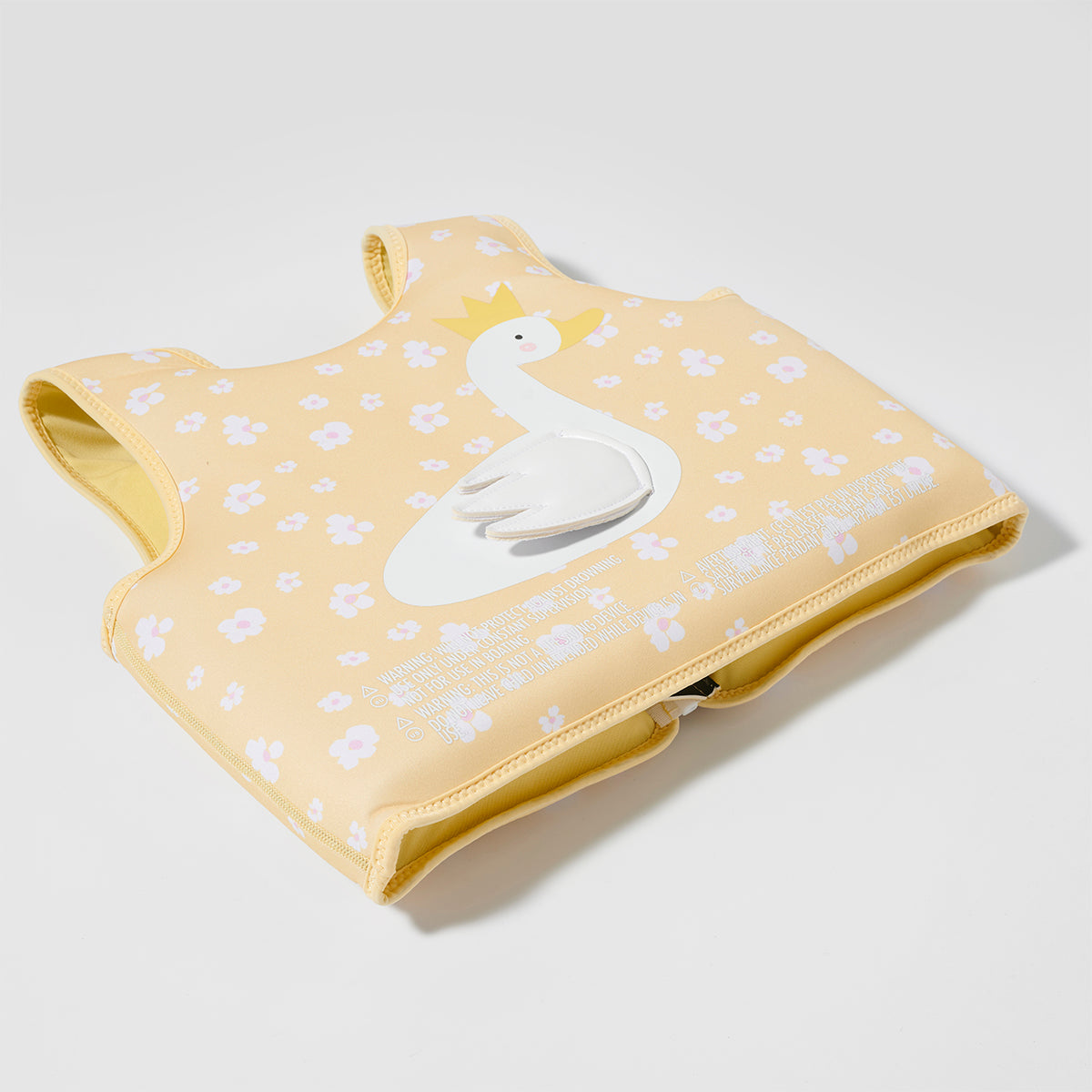 Kids Swim Vest 3-6YRS - Princess Swan Buttercup