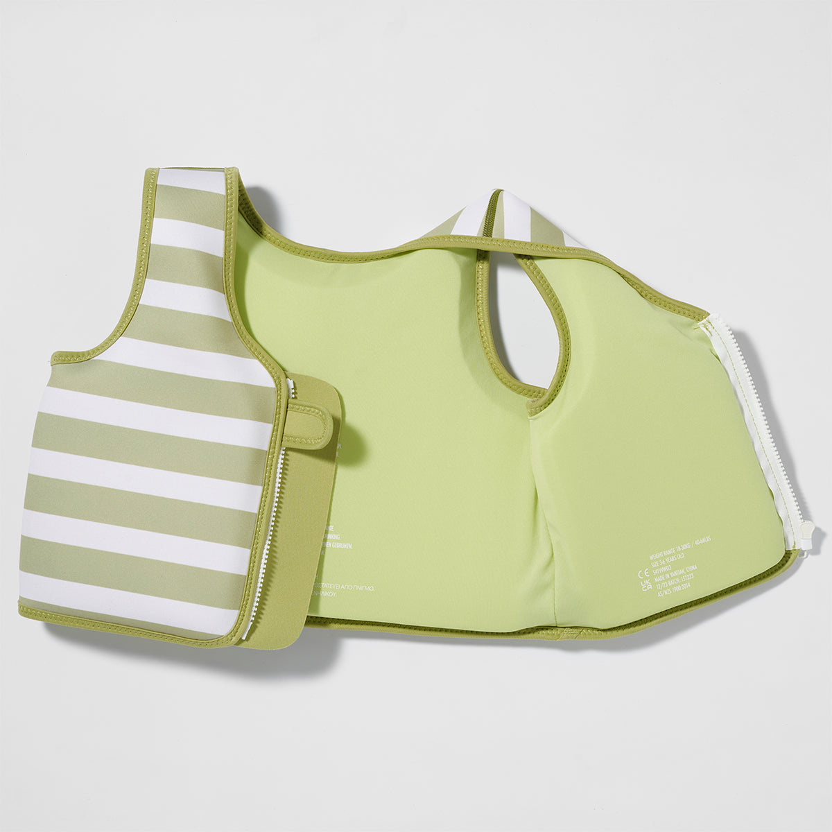 Kids Swim Vest 3-6YRS - Into the Wild Khaki