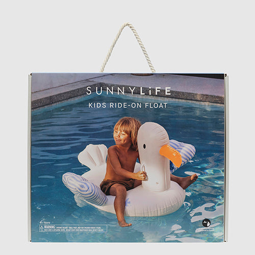 Kids Ride-On Sammy the Seagull Blue Stripe