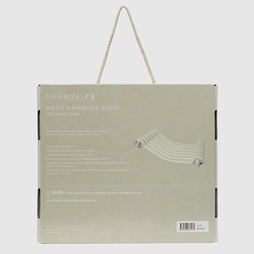 Mesh Hammock Float The Vacay Sage