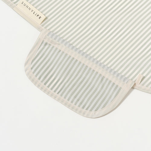 Solo Sun Shader La Palma Sage Stripe