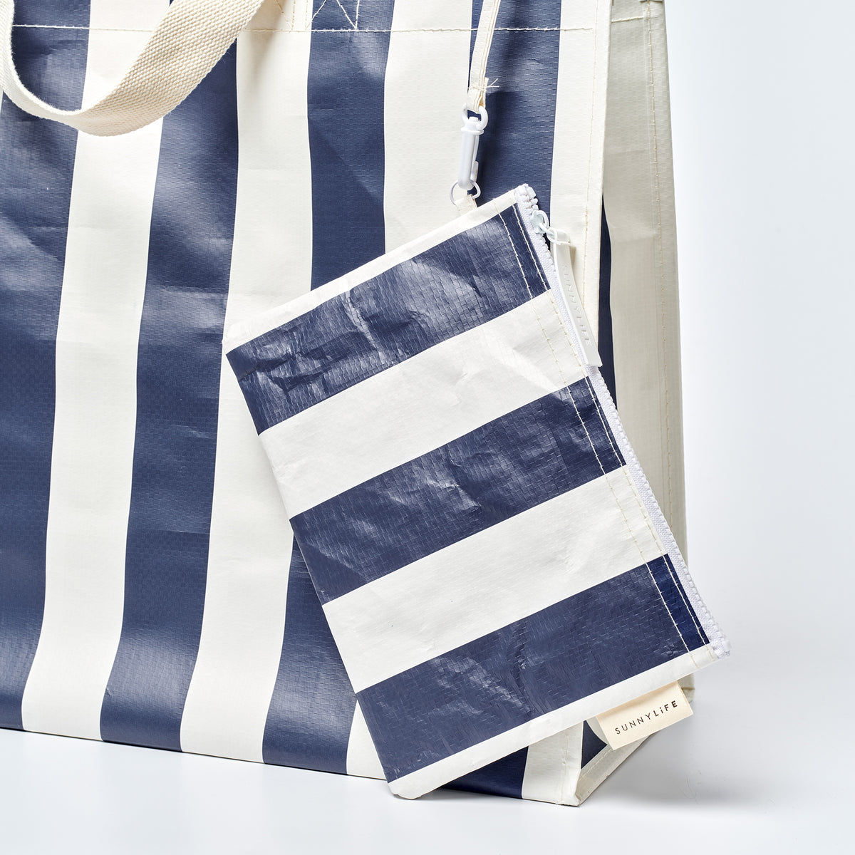 Carryall Beach Bag Marine Stripe