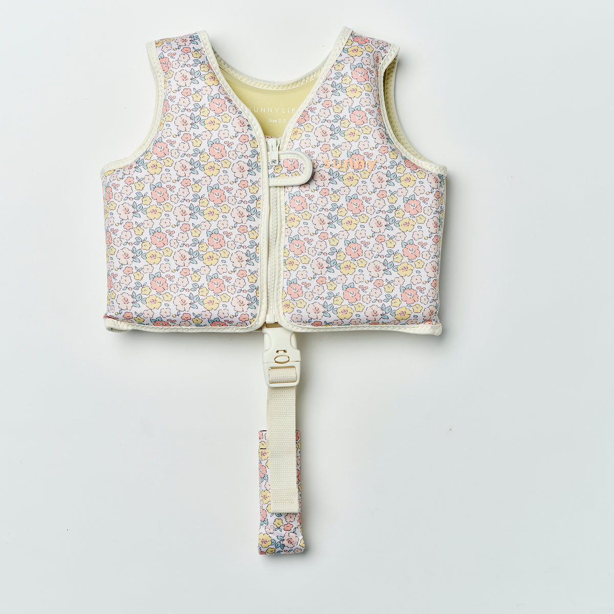 Kids Swim Vest 2-3 Into the Garden Ditsy Floral