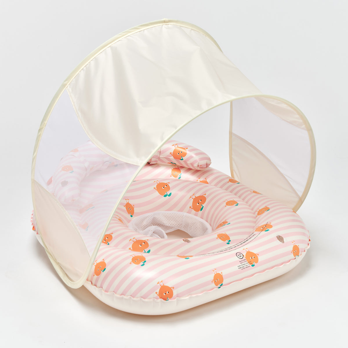 Interactive Baby Float Poppy the Peach Pink Stripe