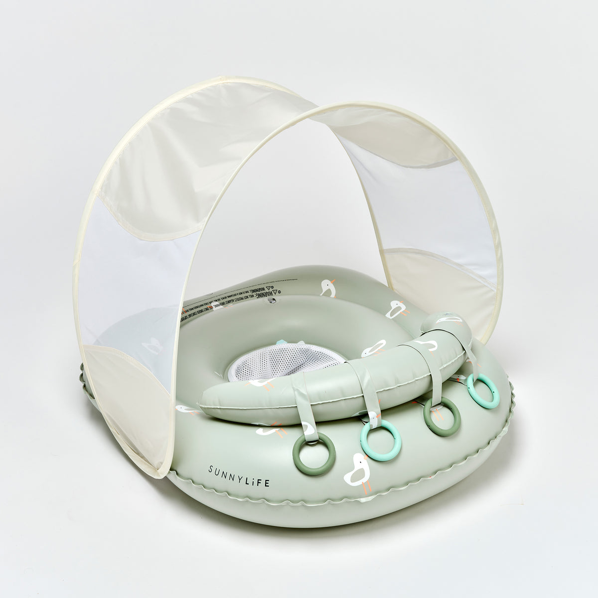 Interactive Baby Float Sammy the Seagull Green