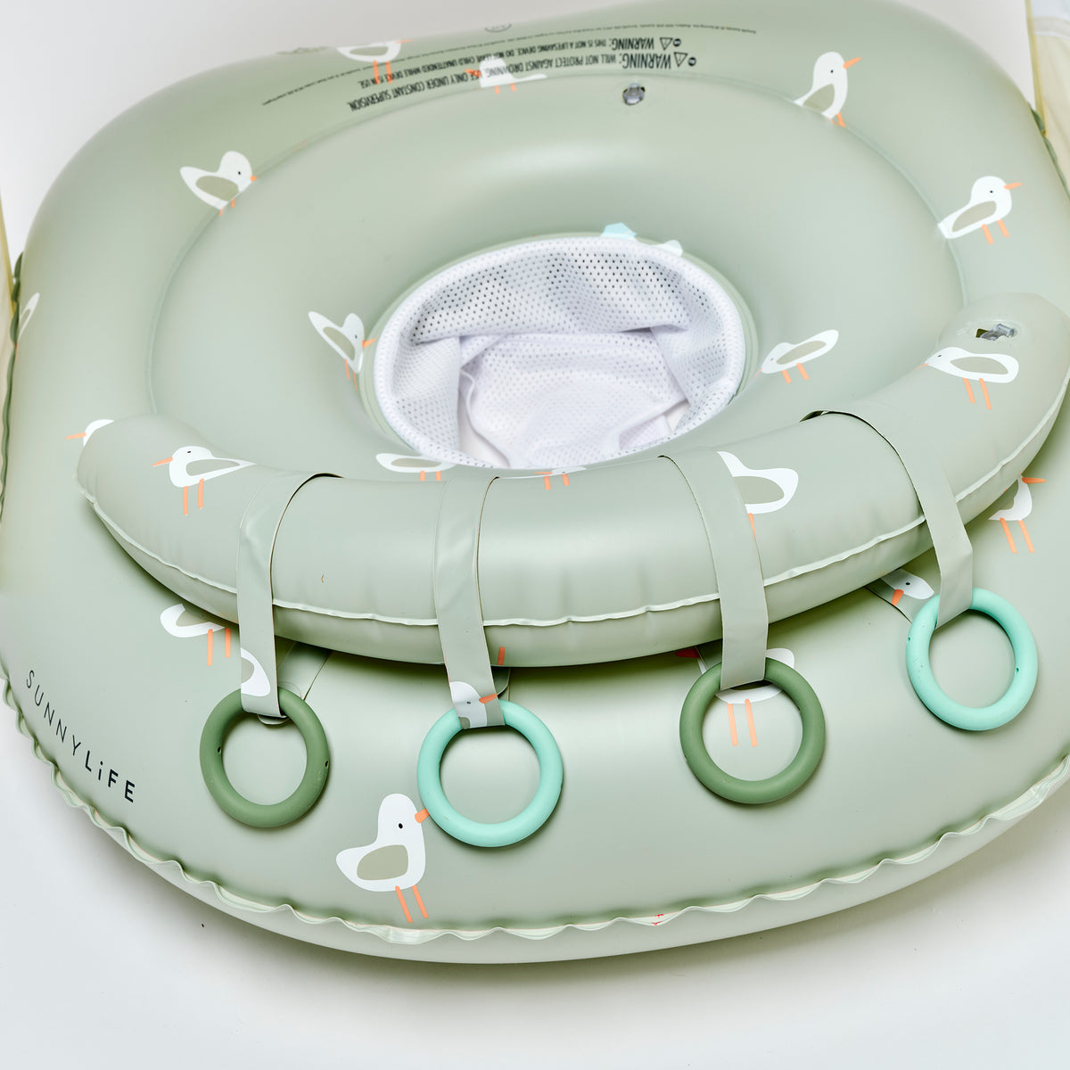 Interactive Baby Float Sammy the Seagull Green