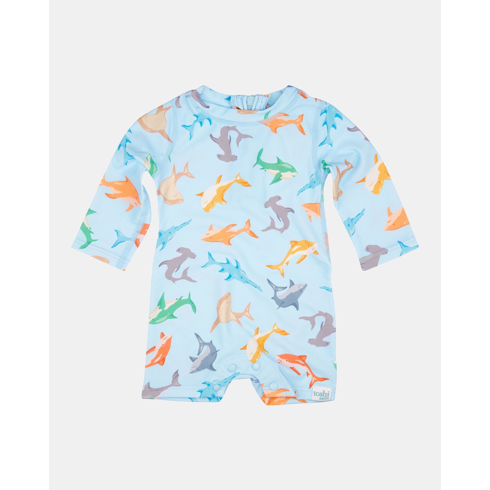 Swim Baby Onesie L/S Classic Sharky
