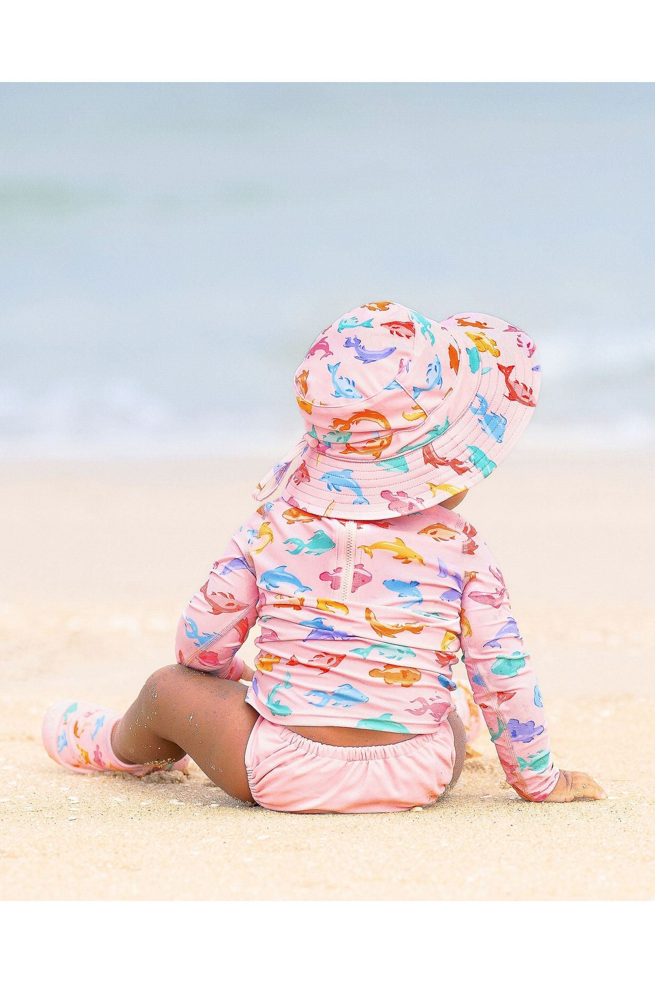 Swim Baby Rashie L/S Classic Dishy Fishy