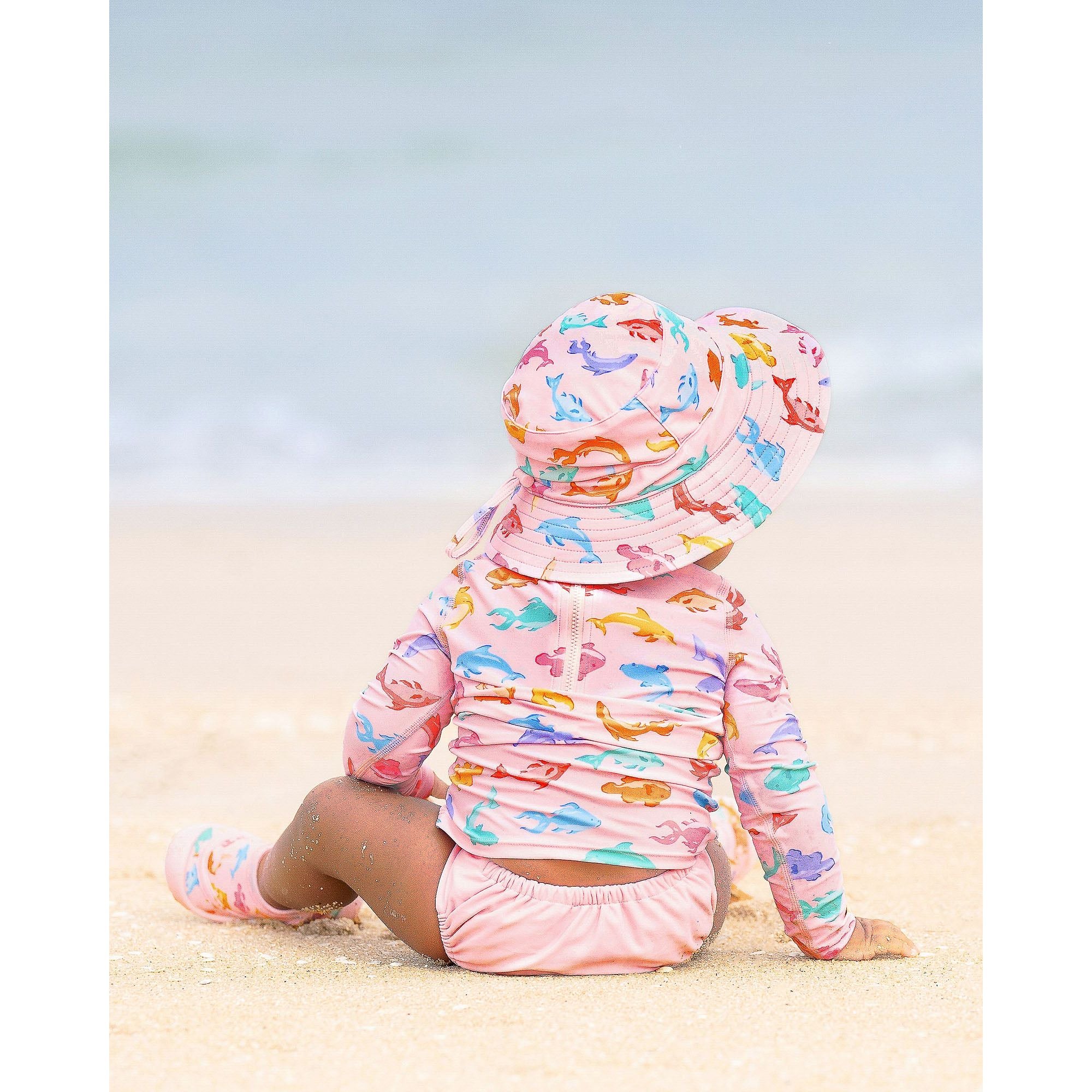 Swim Baby Rashie L/S Classic Dishy Fishy