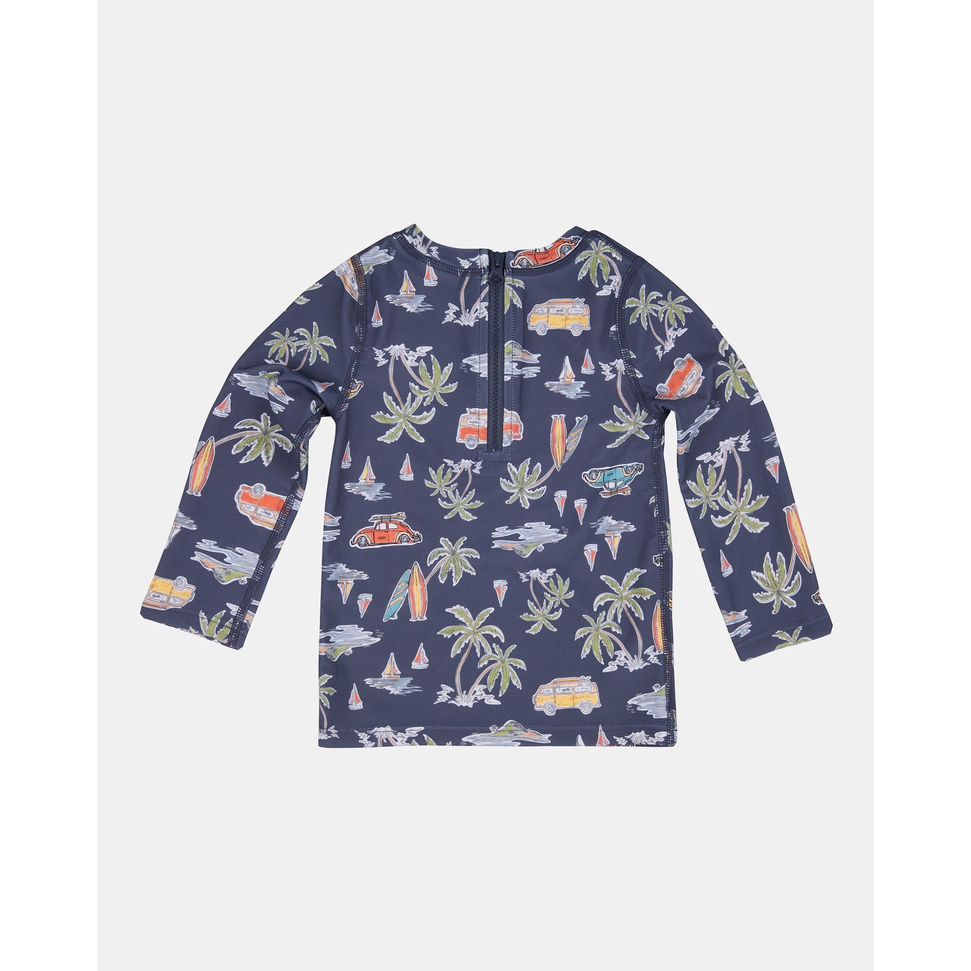 Swim Baby Rashie L/S Classic Surf Twilight