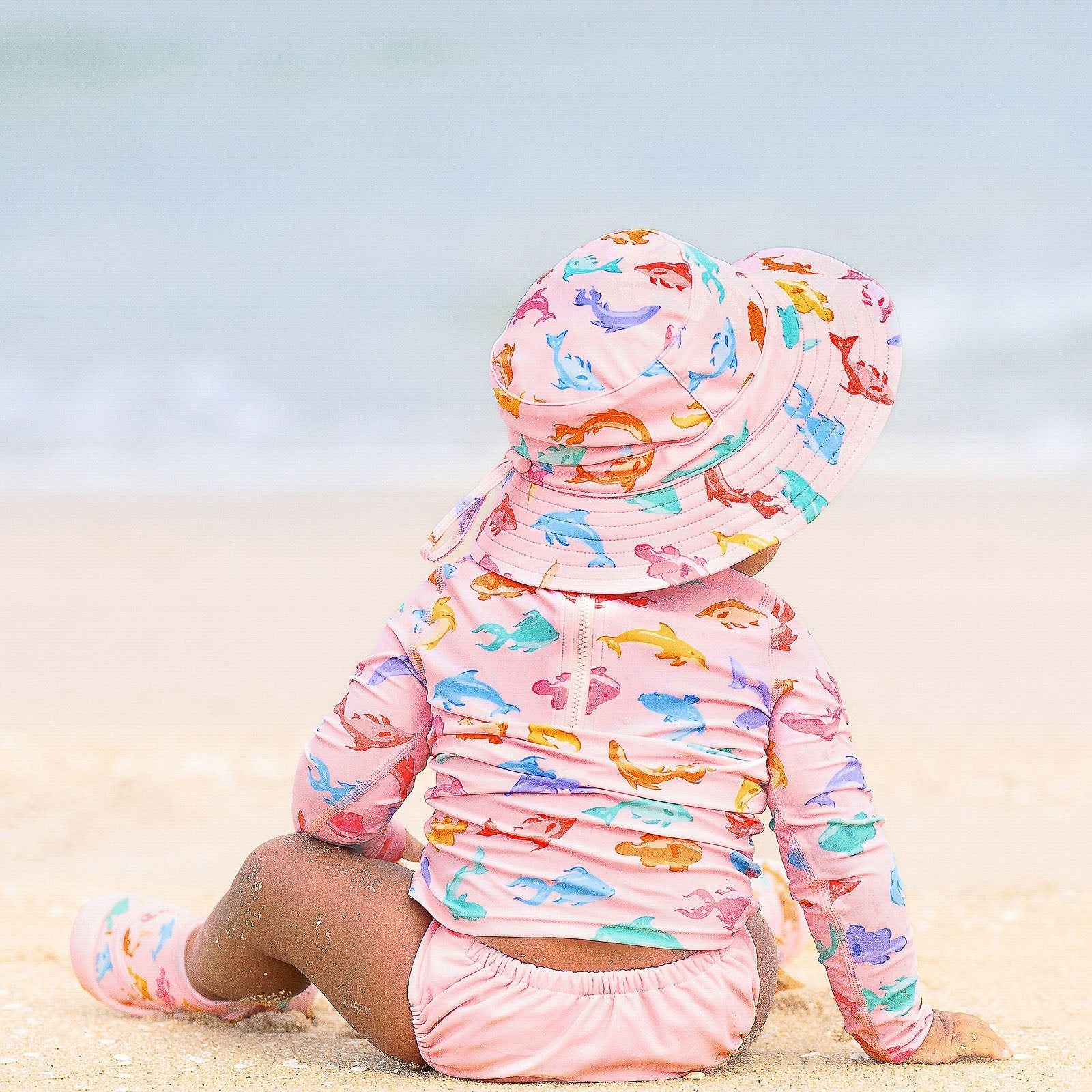 Swim Baby Sunhat Classic Dishy Fishy