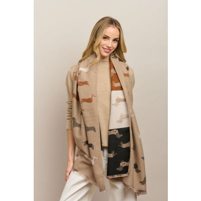 Dexter Scarf - Latte