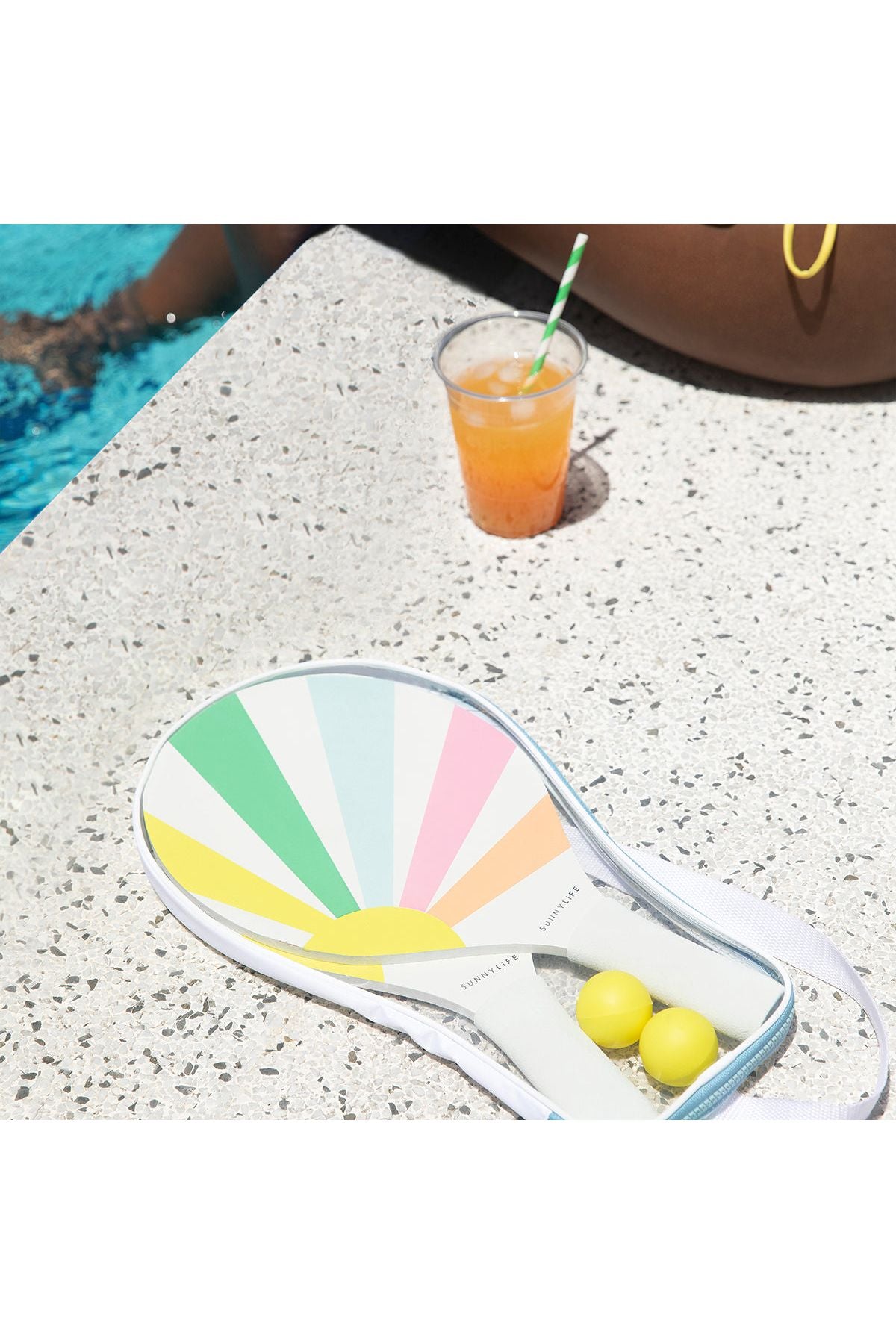 Pool Side Beach Paddle Set Pastel Gelato