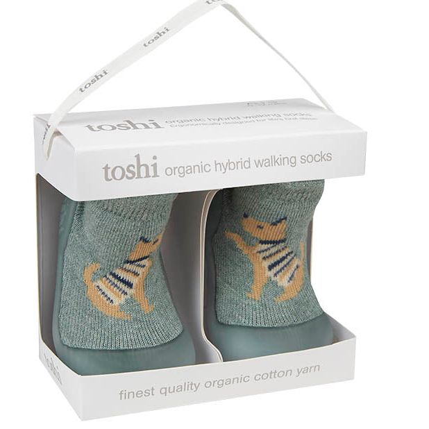 Organic Hybrid Walking Socks Jacquard - Lapdog
