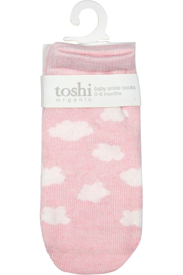 Organic Baby Socks Jacquard - Claudia