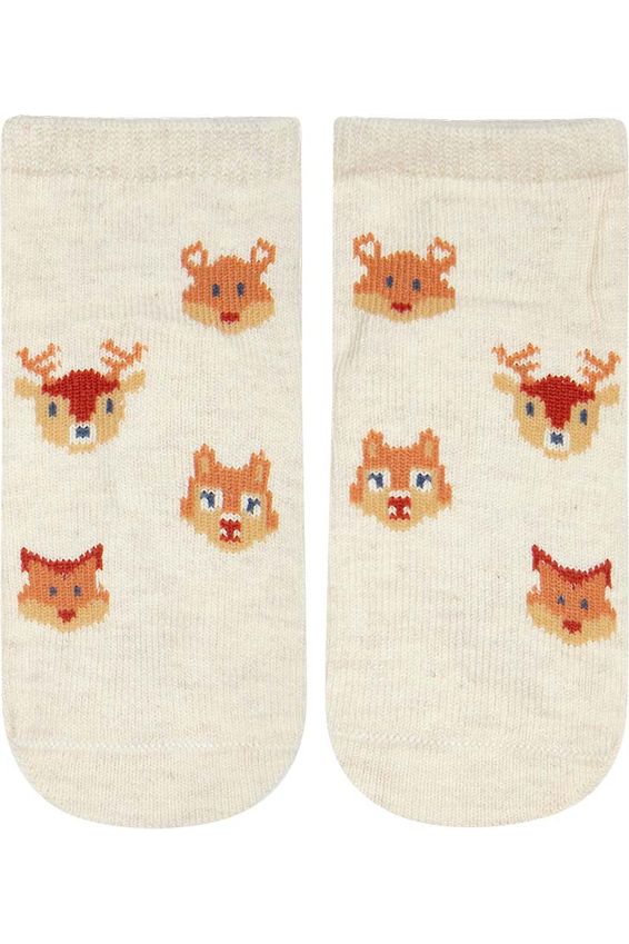 Organic Baby Socks Jacquard - Enchanted Forest