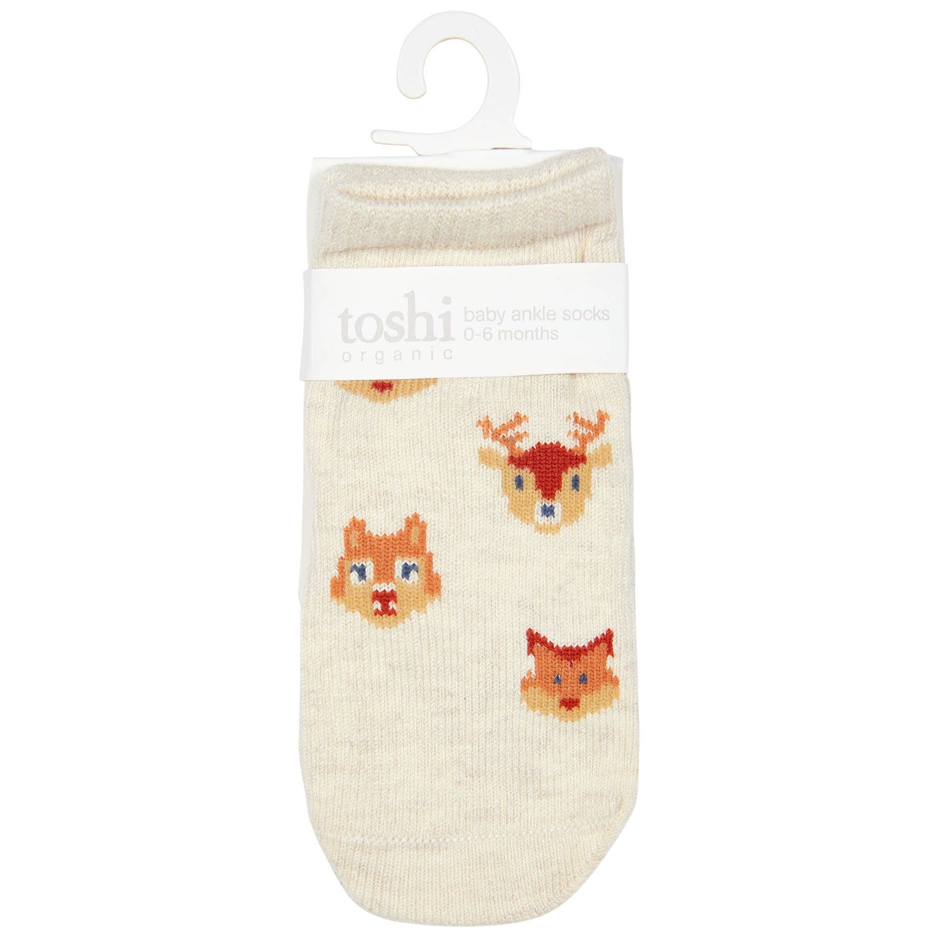Organic Baby Socks Jacquard - Enchanted Forest