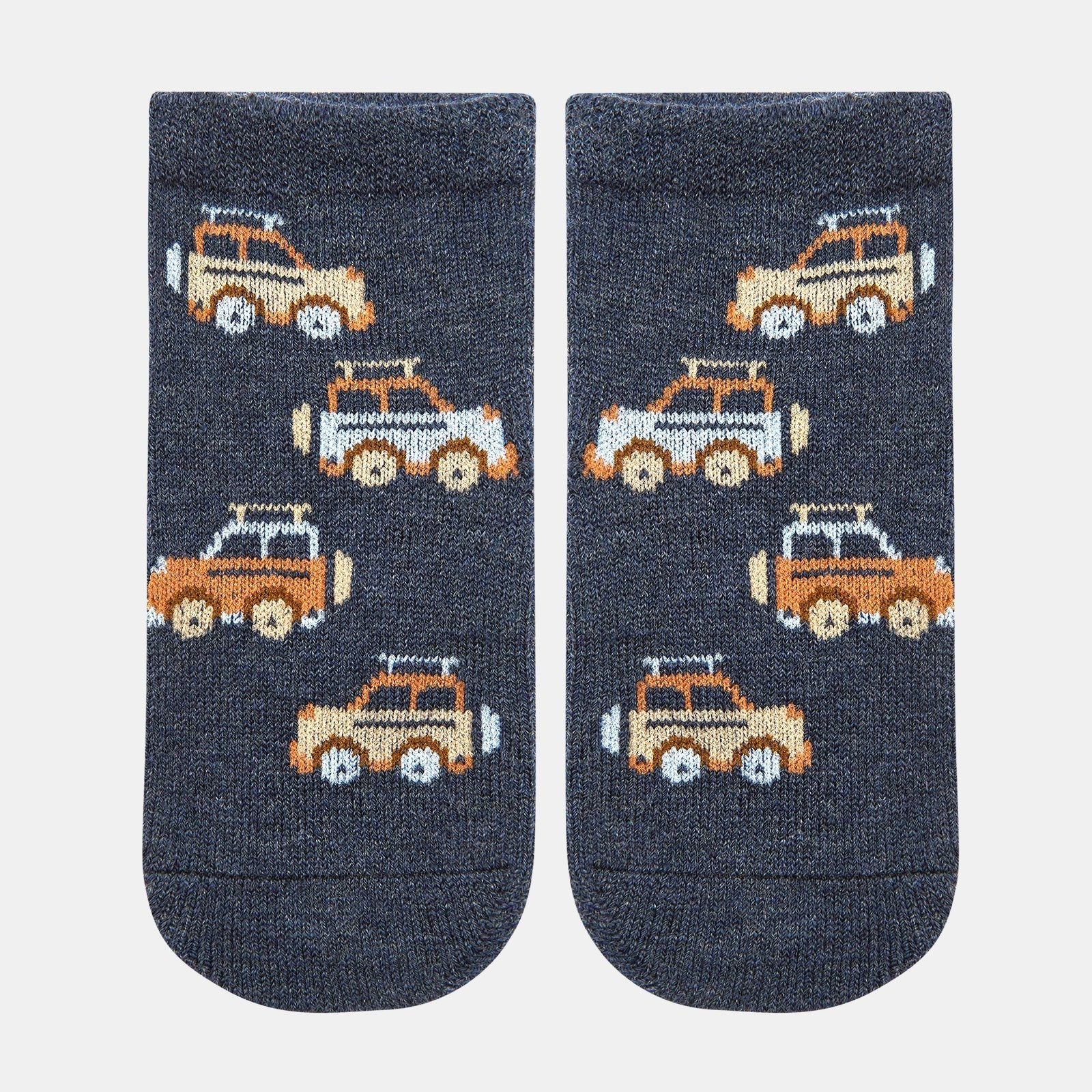 Organic Socks Ankle Jacquard - High Country