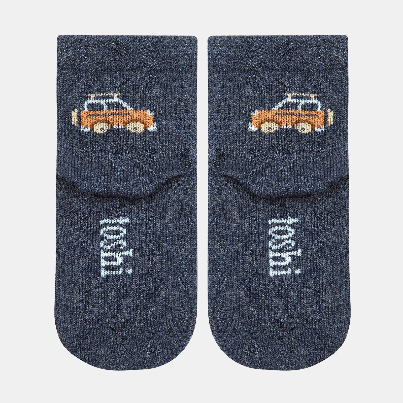Organic Socks Ankle Jacquard - High Country