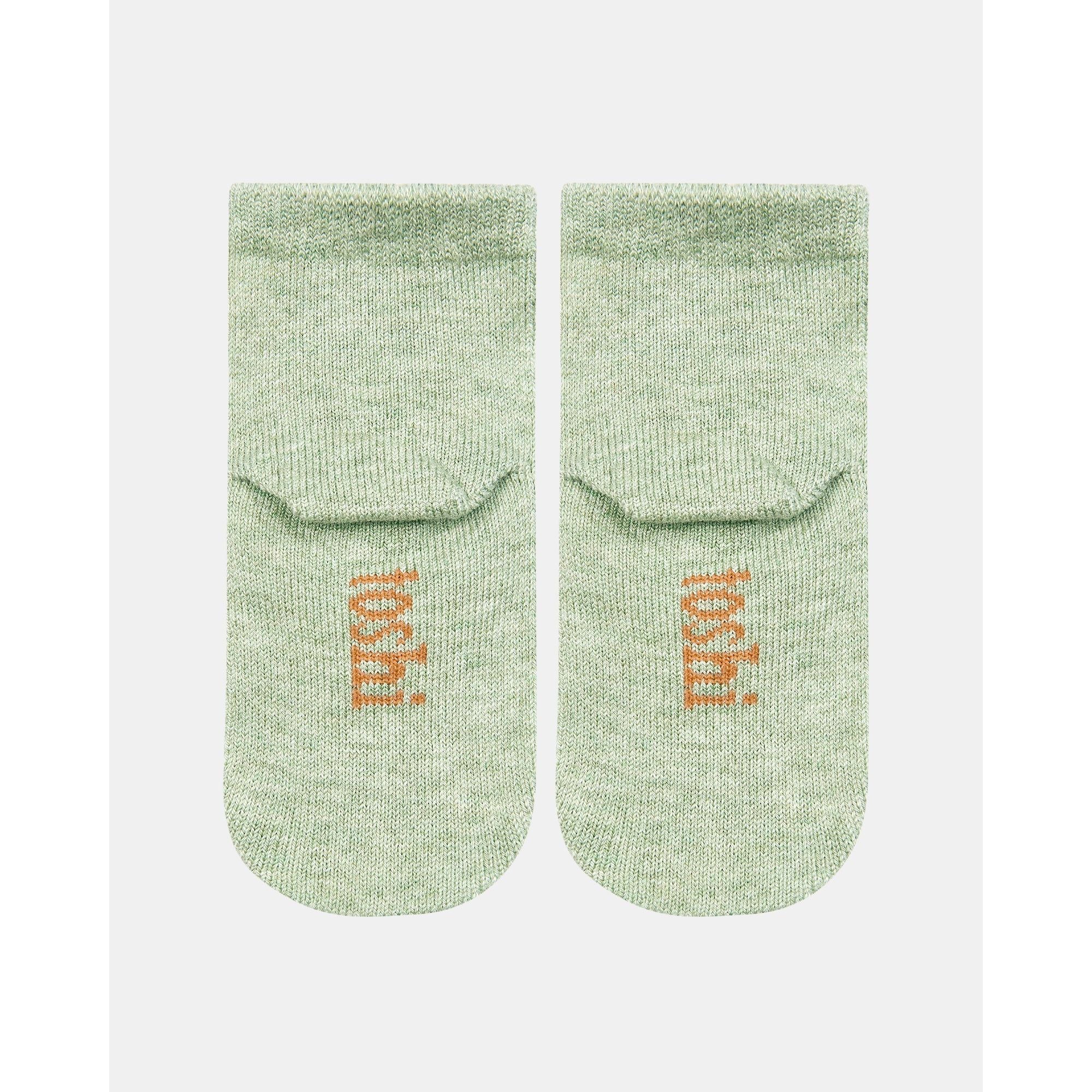 Organic Socks Ankle Jacquard - Koala