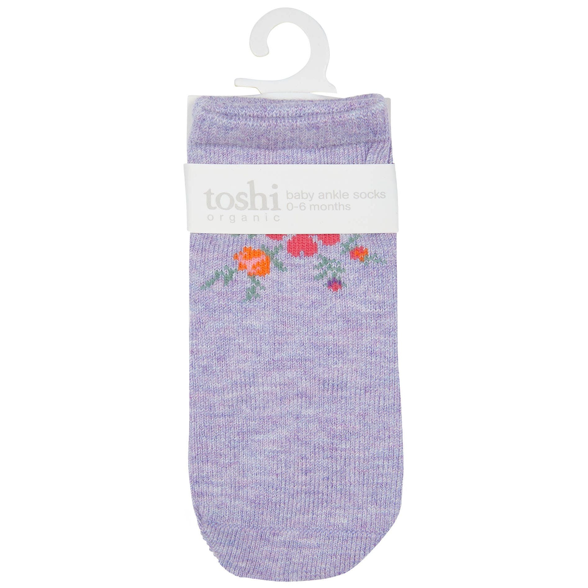 Organic Baby Socks Jacquard - Louisa