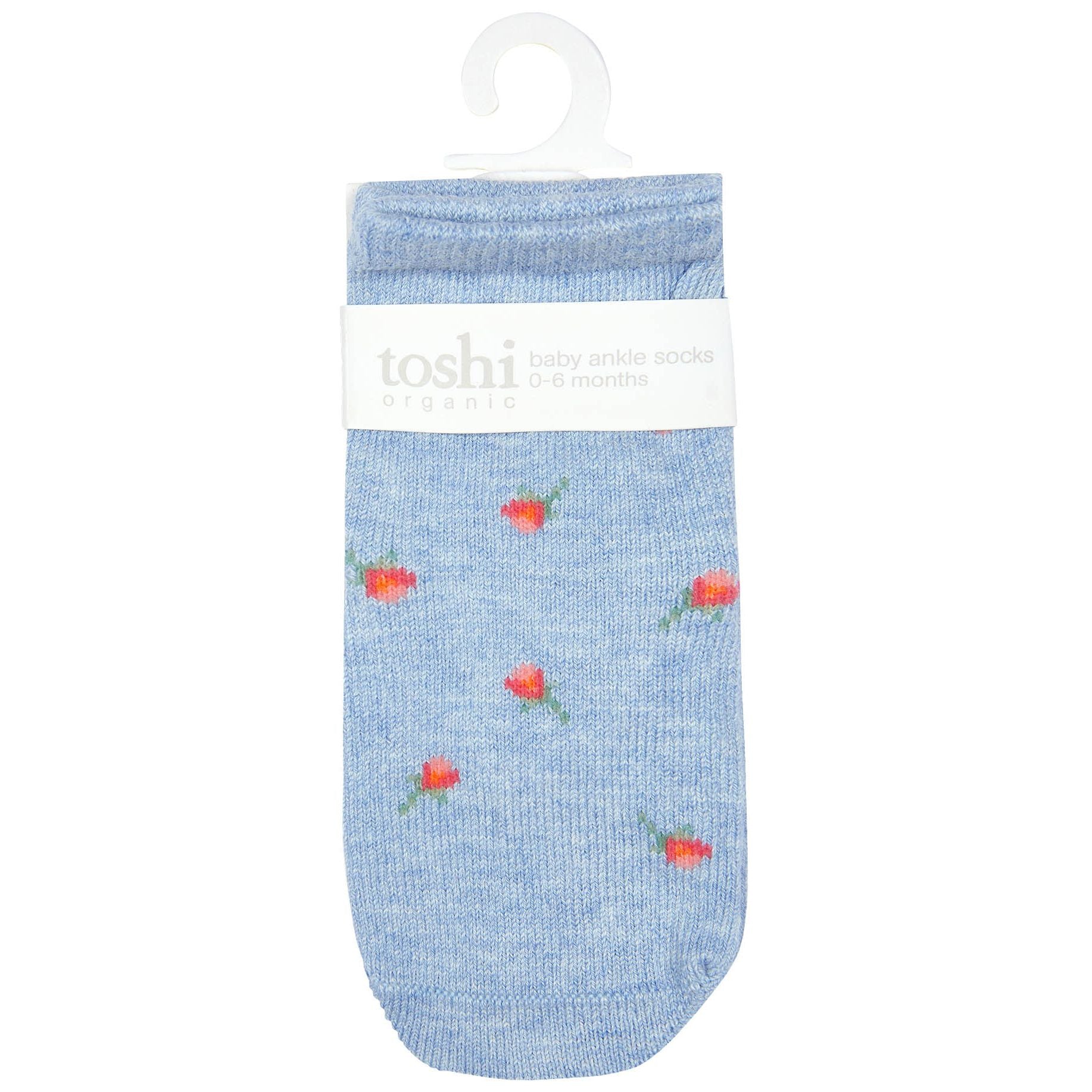 Organic Baby Socks Jacquard - Skyla