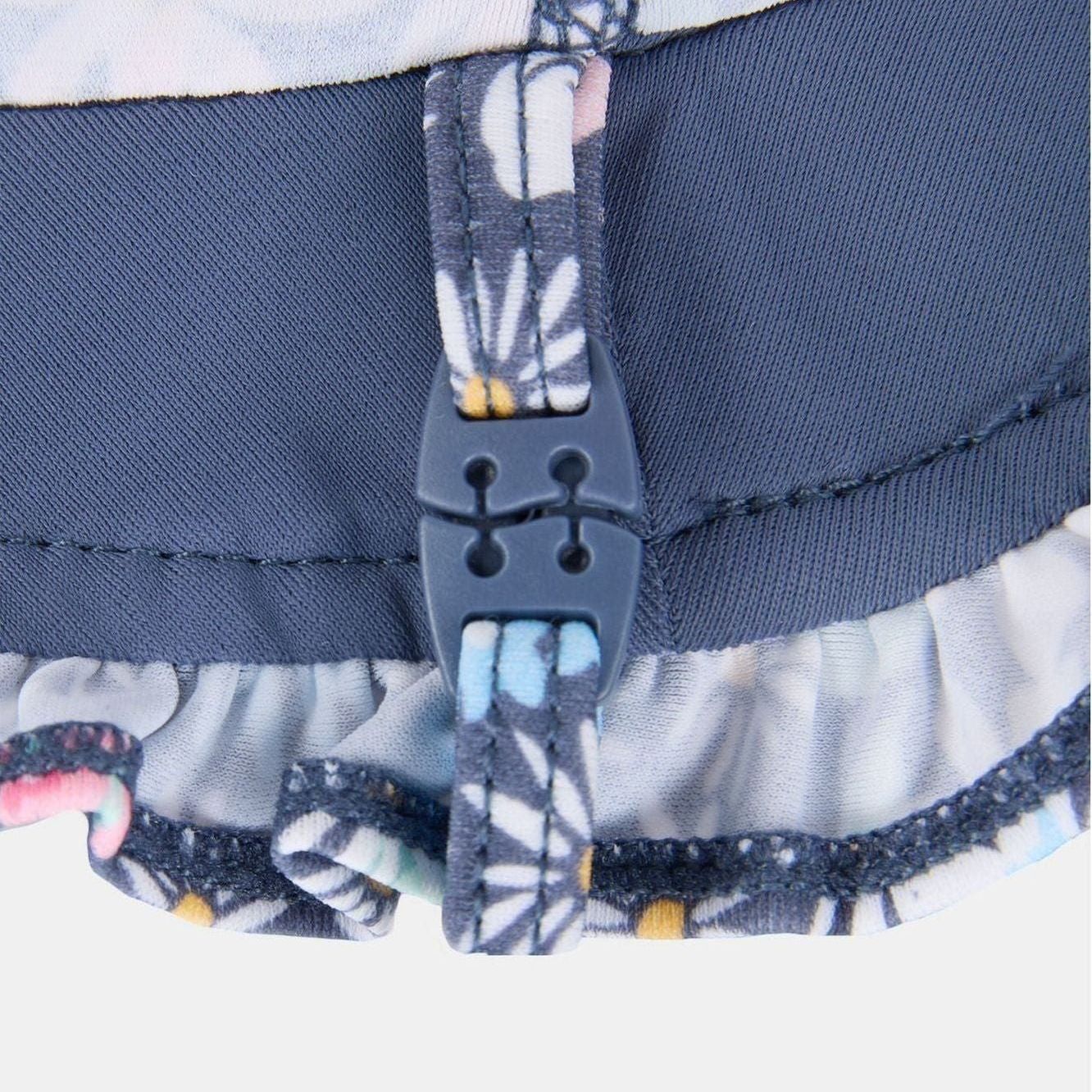 Swim Bell Hat Ripple - Wattle Dusk