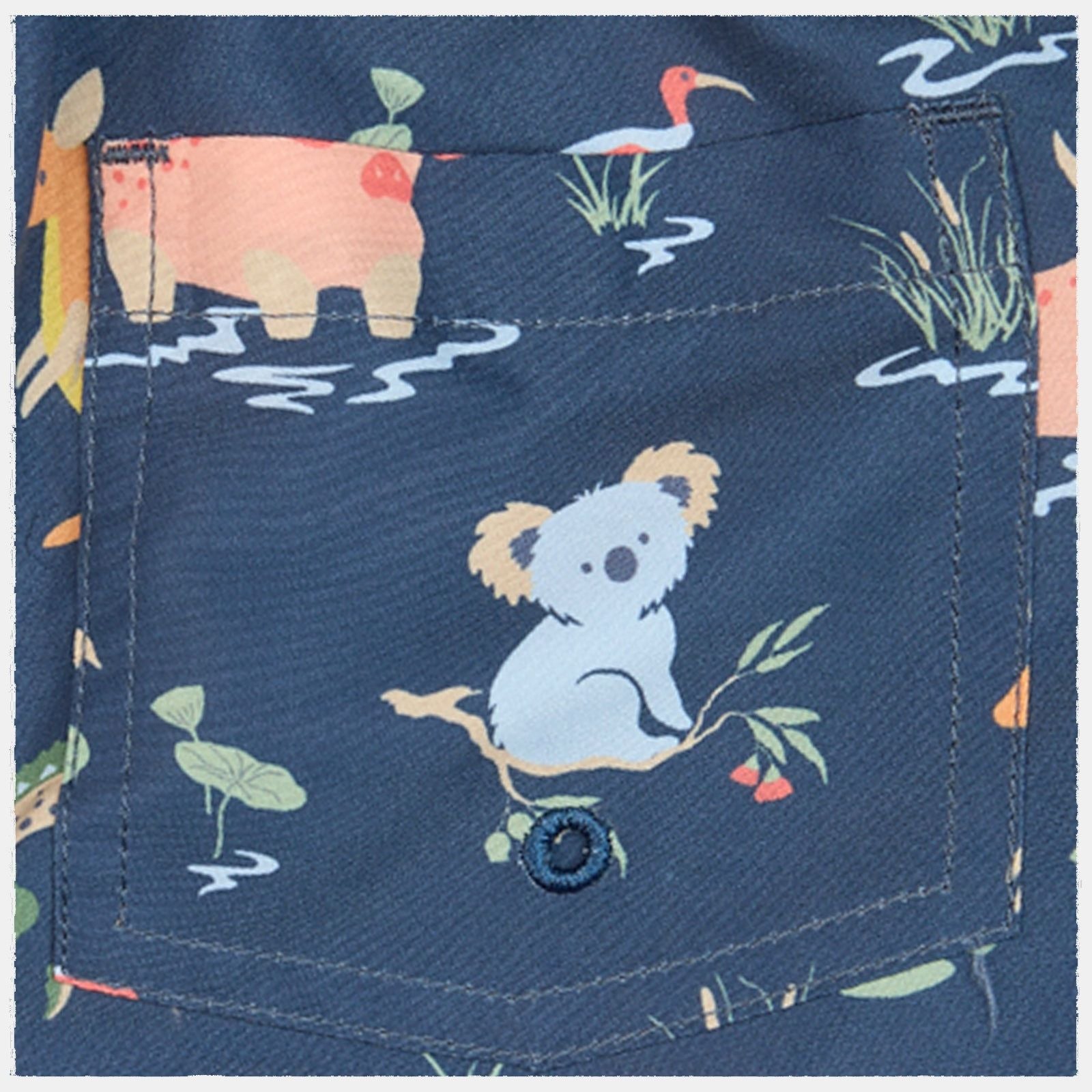 Swim Boardies Splash - Kakadu Moonlight