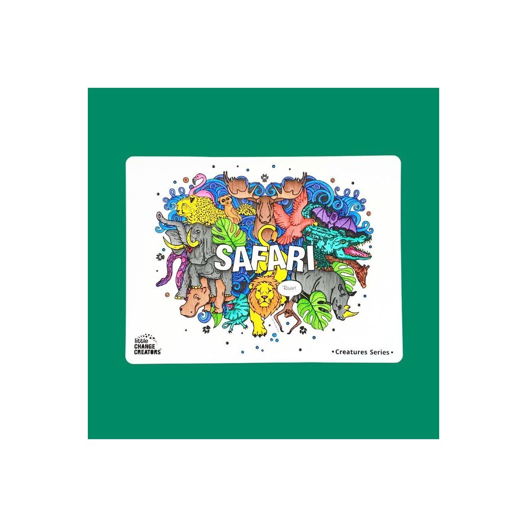 Re-FUN-able™ Colouring Set - SAFARI