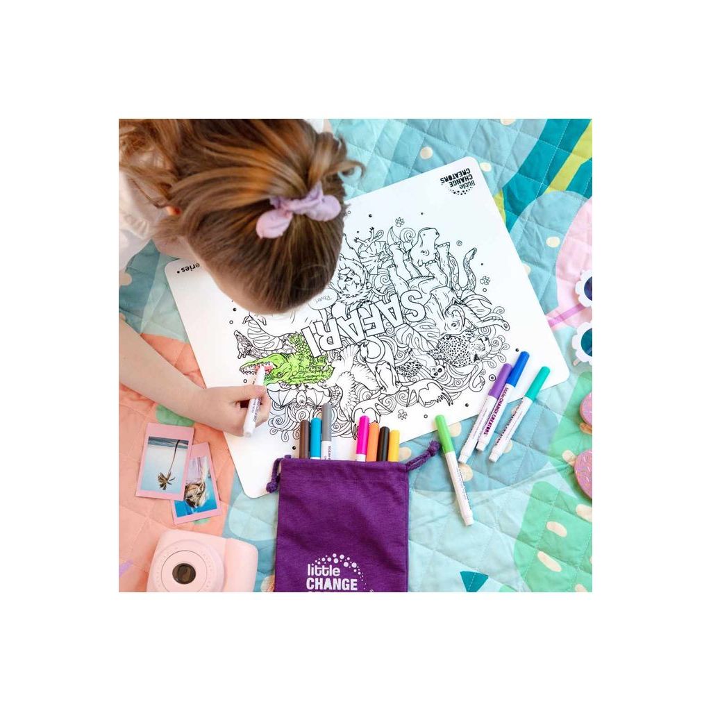 Re-FUN-able™ Colouring Set - SAFARI