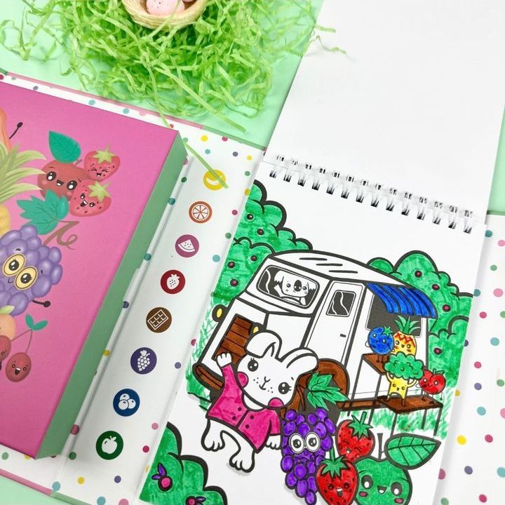 Scented Colouring - Fruity Cutie