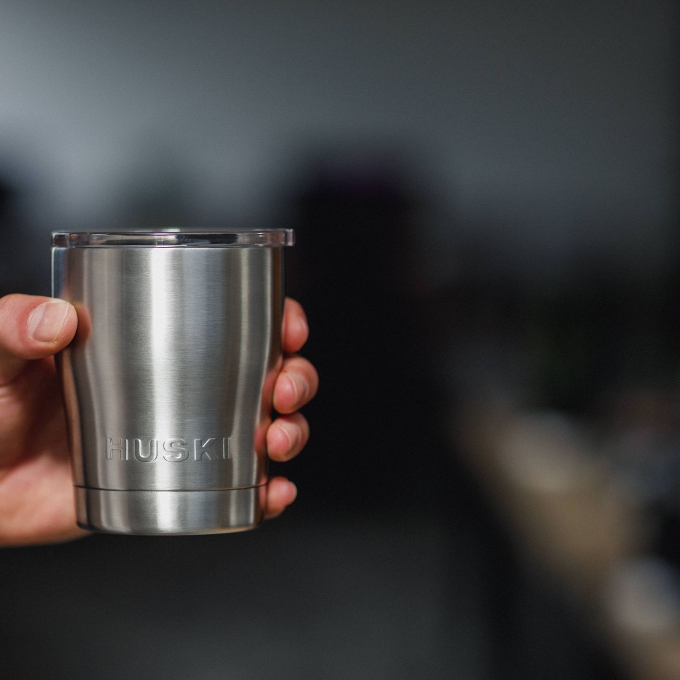 Huski Short Tumbler - Silver