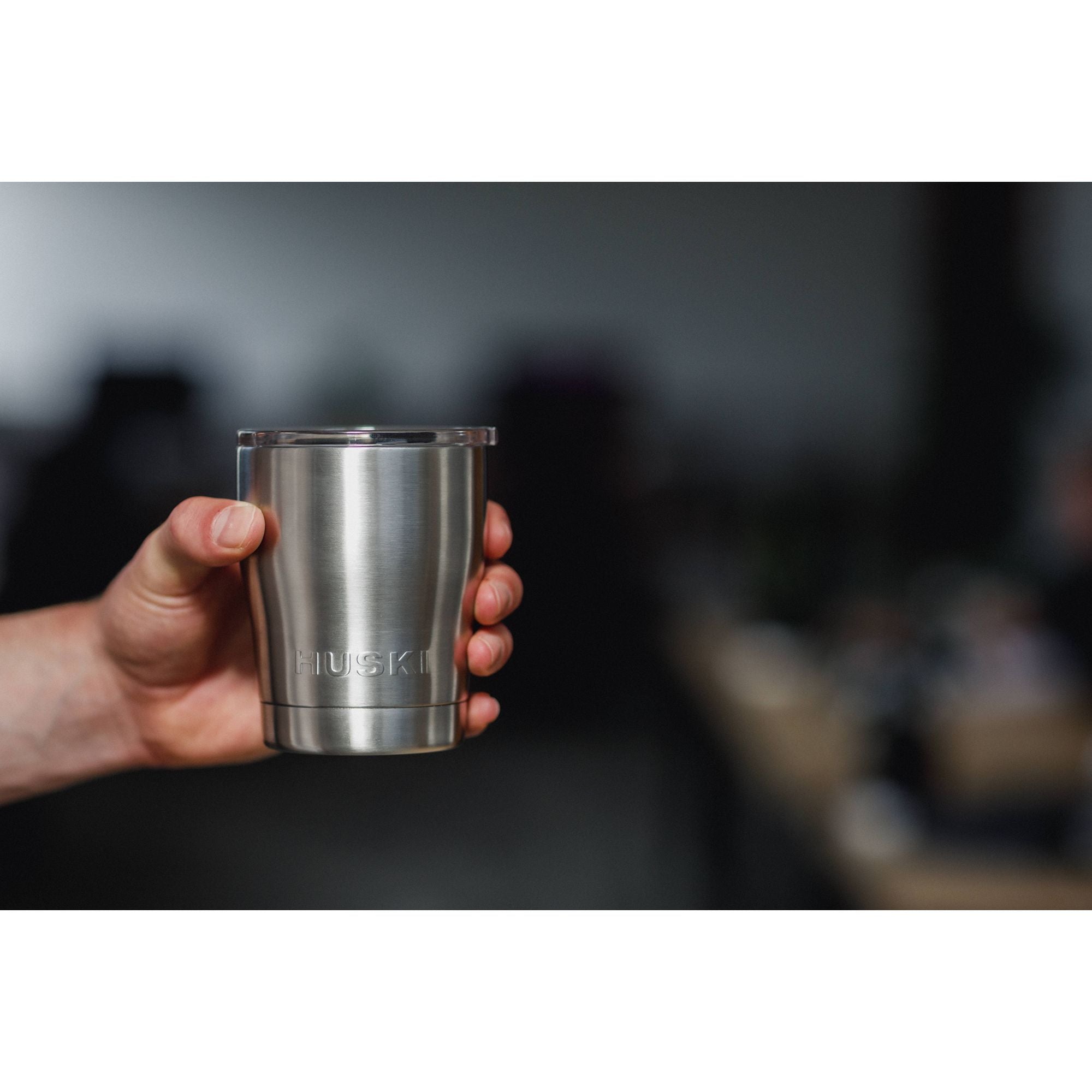 Huski Short Tumbler - Silver