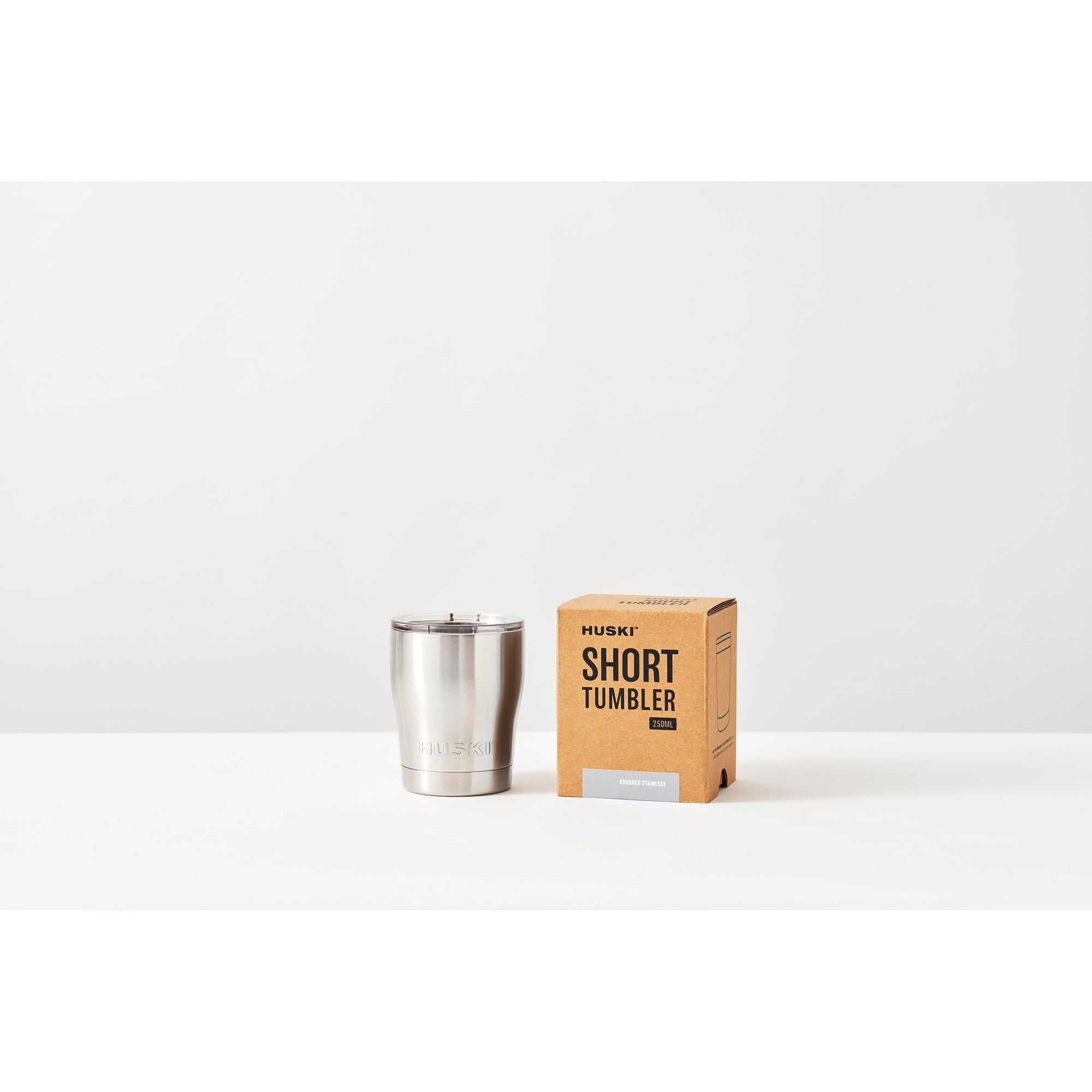 Huski Short Tumbler - Silver