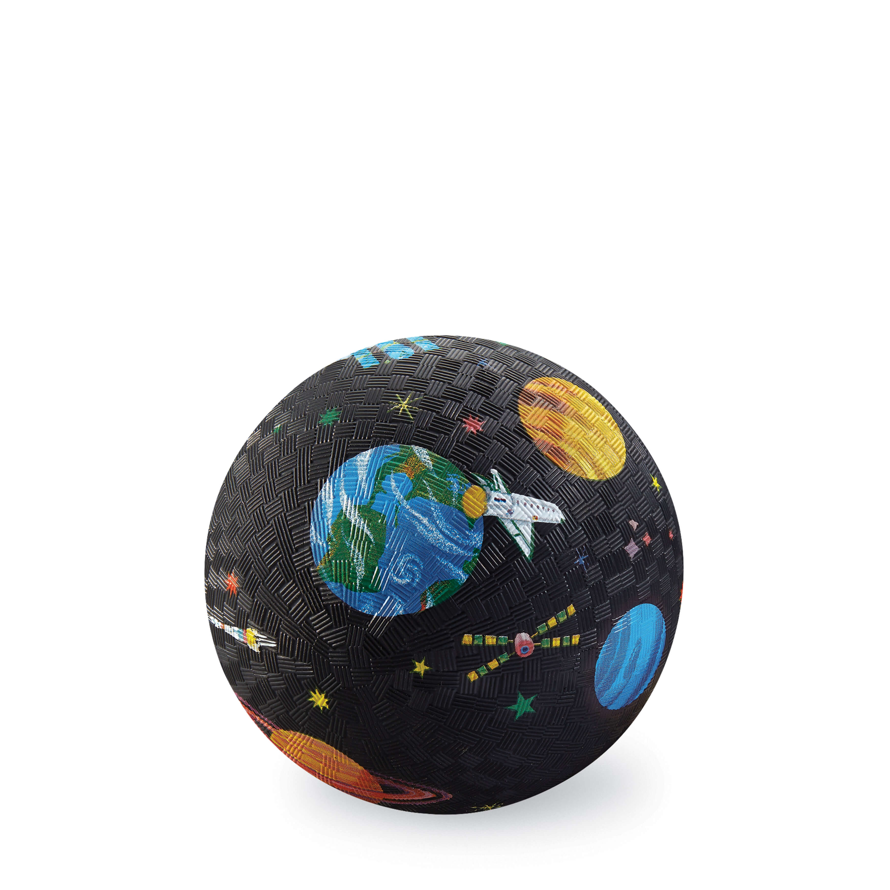 Playground Ball 7 Inch - Space Exploration (Black)