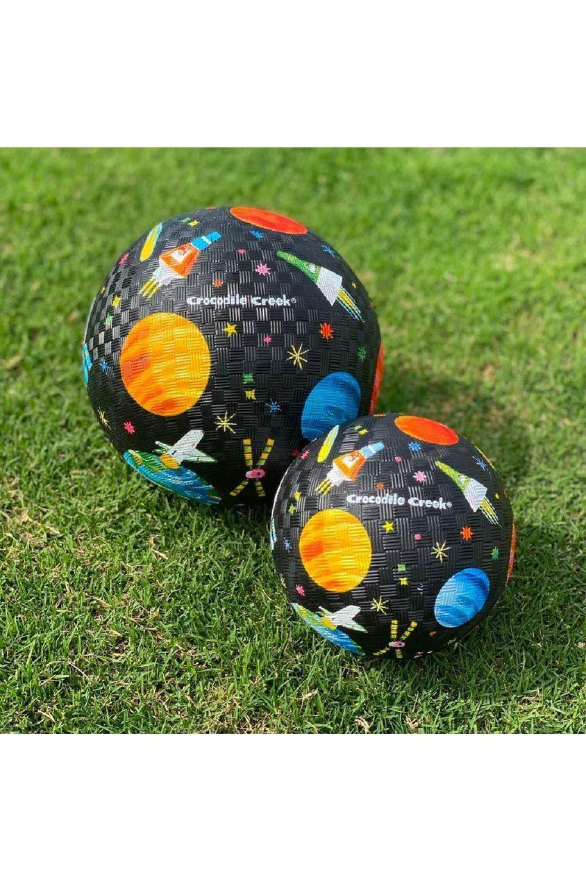 Playground Ball 7 Inch - Space Exploration (Black)