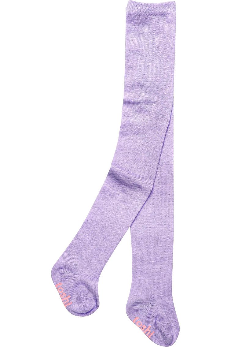 Organic Tights Footed - Amethyst