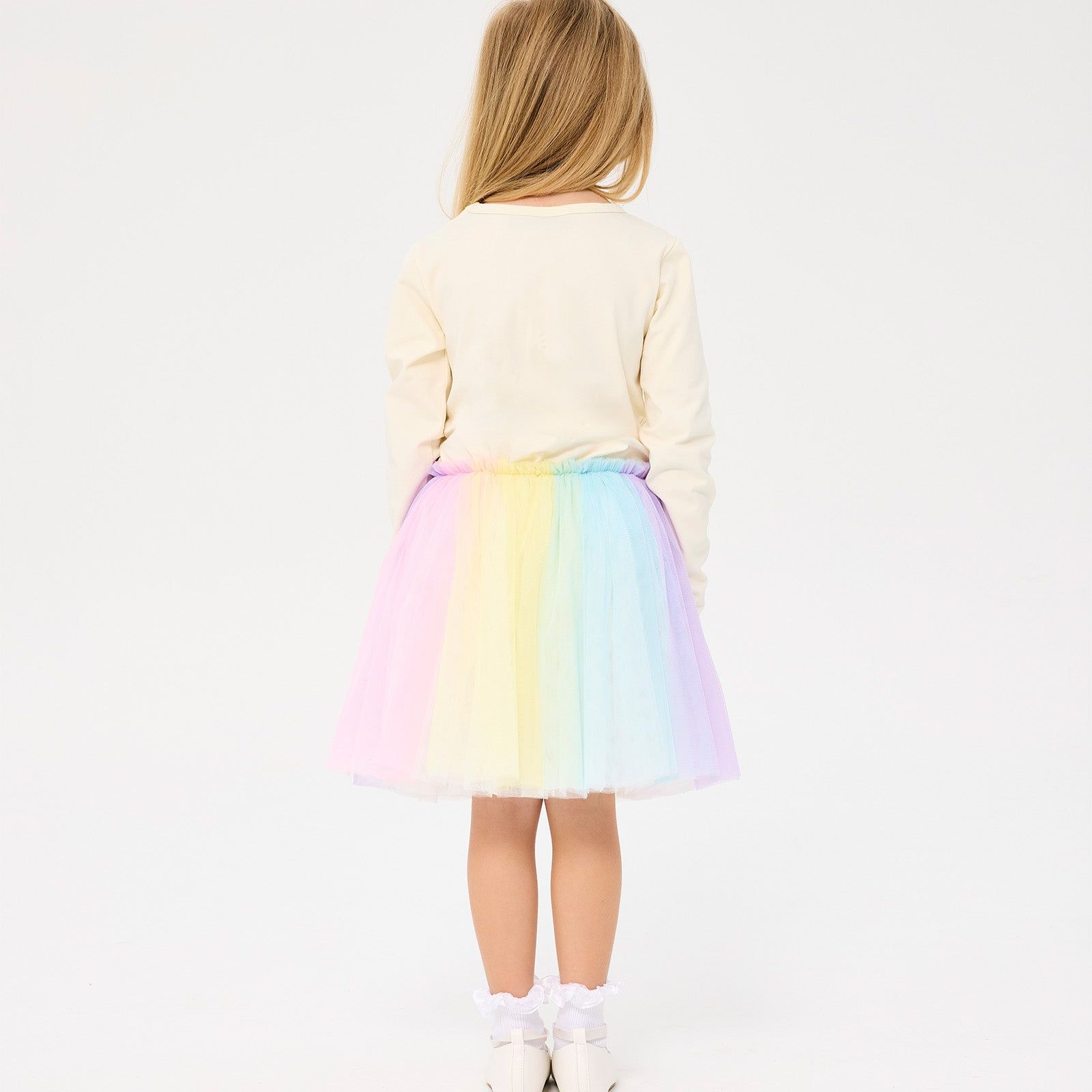 UNICORN FLAGS L/S CIRCUS DRESS