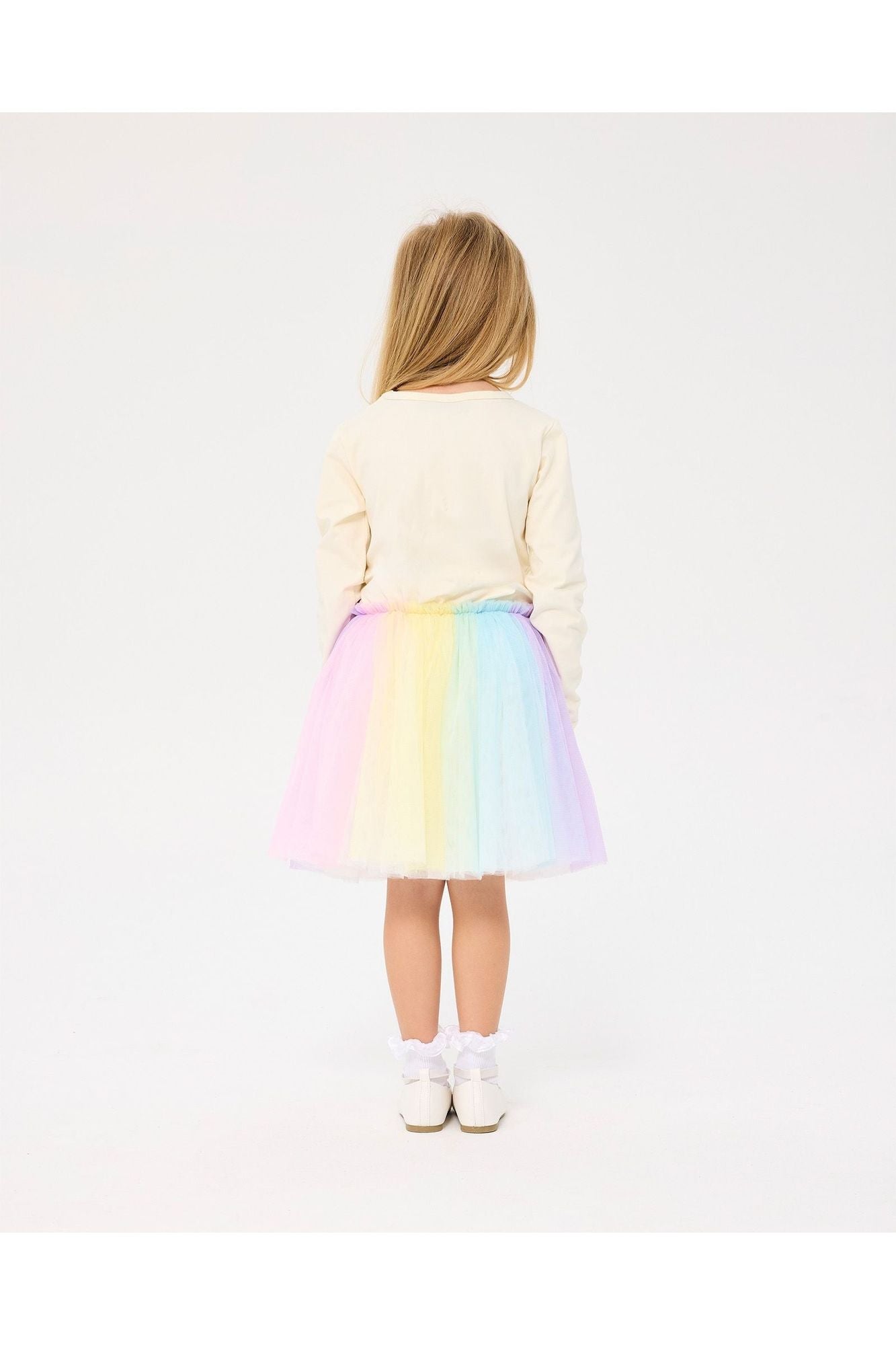 UNICORN FLAGS L/S CIRCUS DRESS
