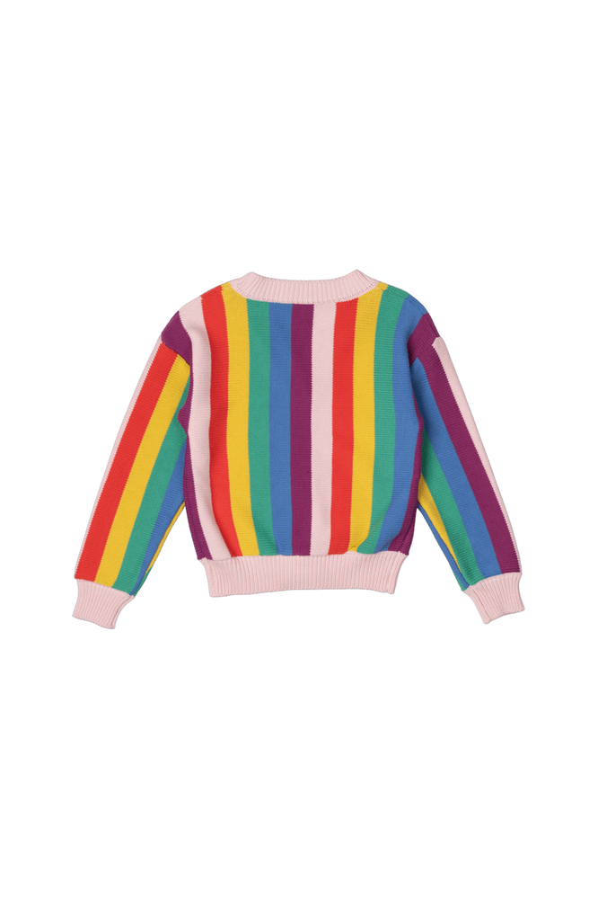 RAINBOW KNIT CARDIGAN